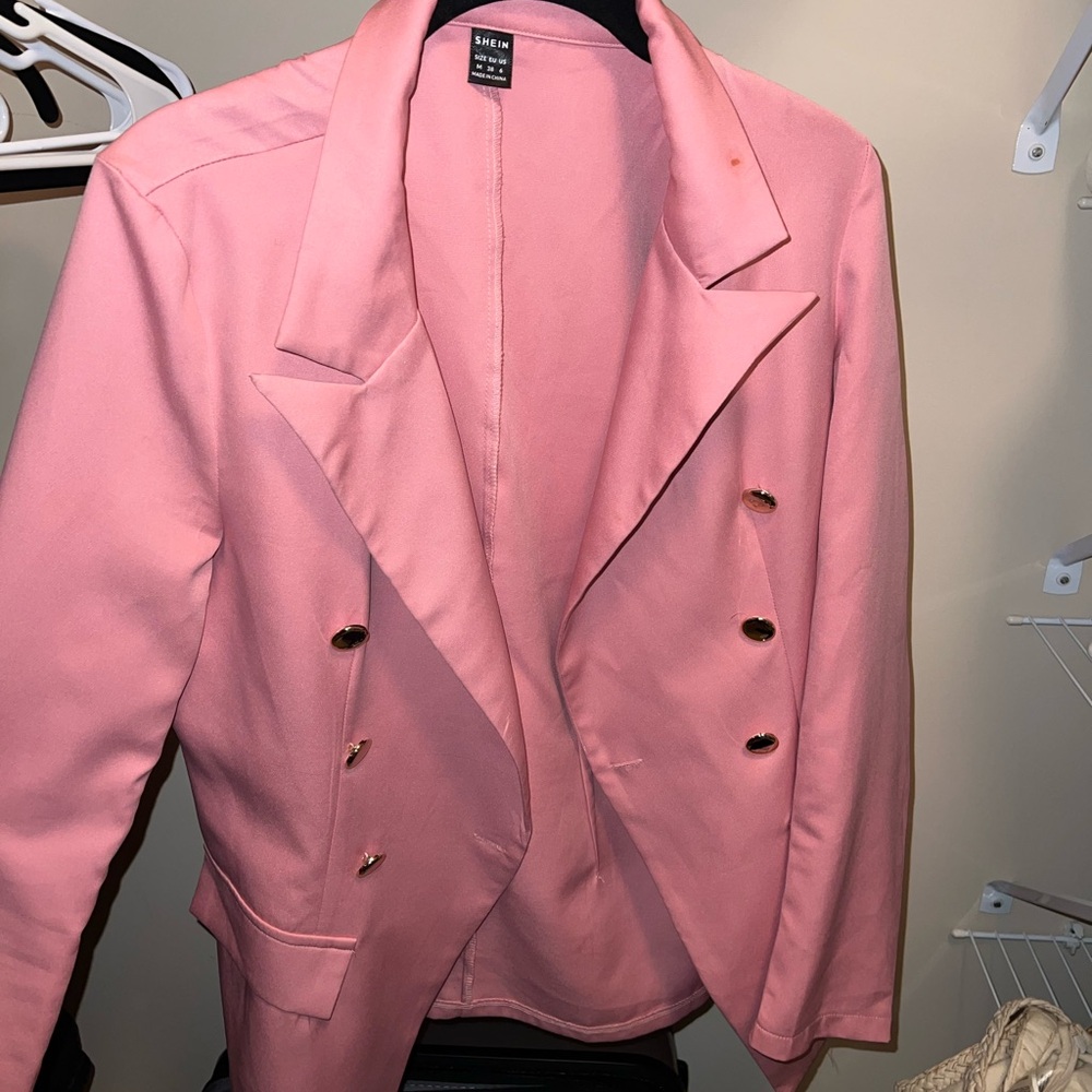 Cute light pink blazer